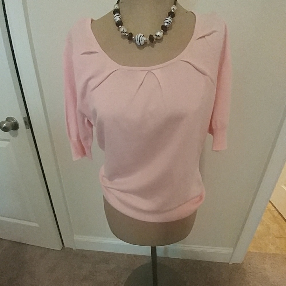 Pink sweater